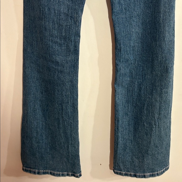 90s Y2K Lazer Embellished Denim Jeans Size 3 Juniors Pink & Silver Bedazzled - Picture 15 of 17